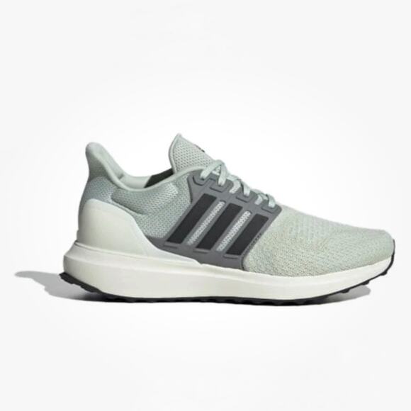 Adidas Ubounce DNA Linen Green Grey Sneakers Running Sz 7 - Picture 1 of 12